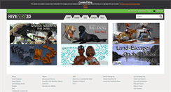 Desktop Screenshot of hivewire3d.com